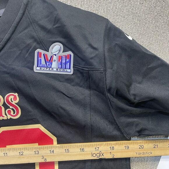 Nike Christian McCaffrey San Francisco 49ers Super Bowl LVIII Jersey Youth Large - Picture 3 of 9